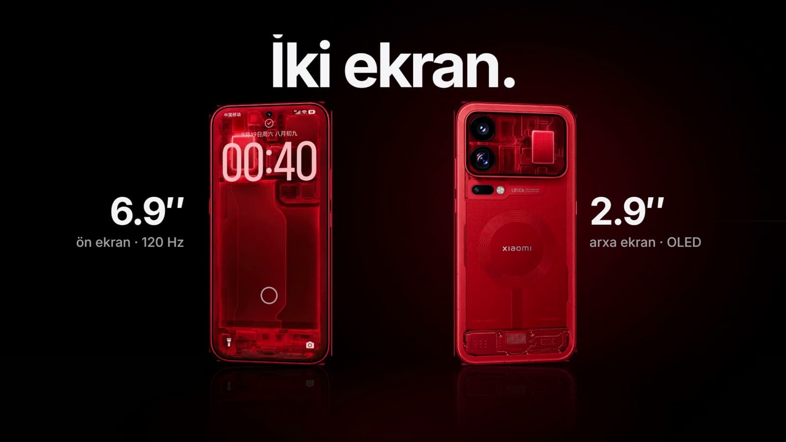 Xiaomi 18 Pro Max spec reklamı: AI və kodla video hazırlanması