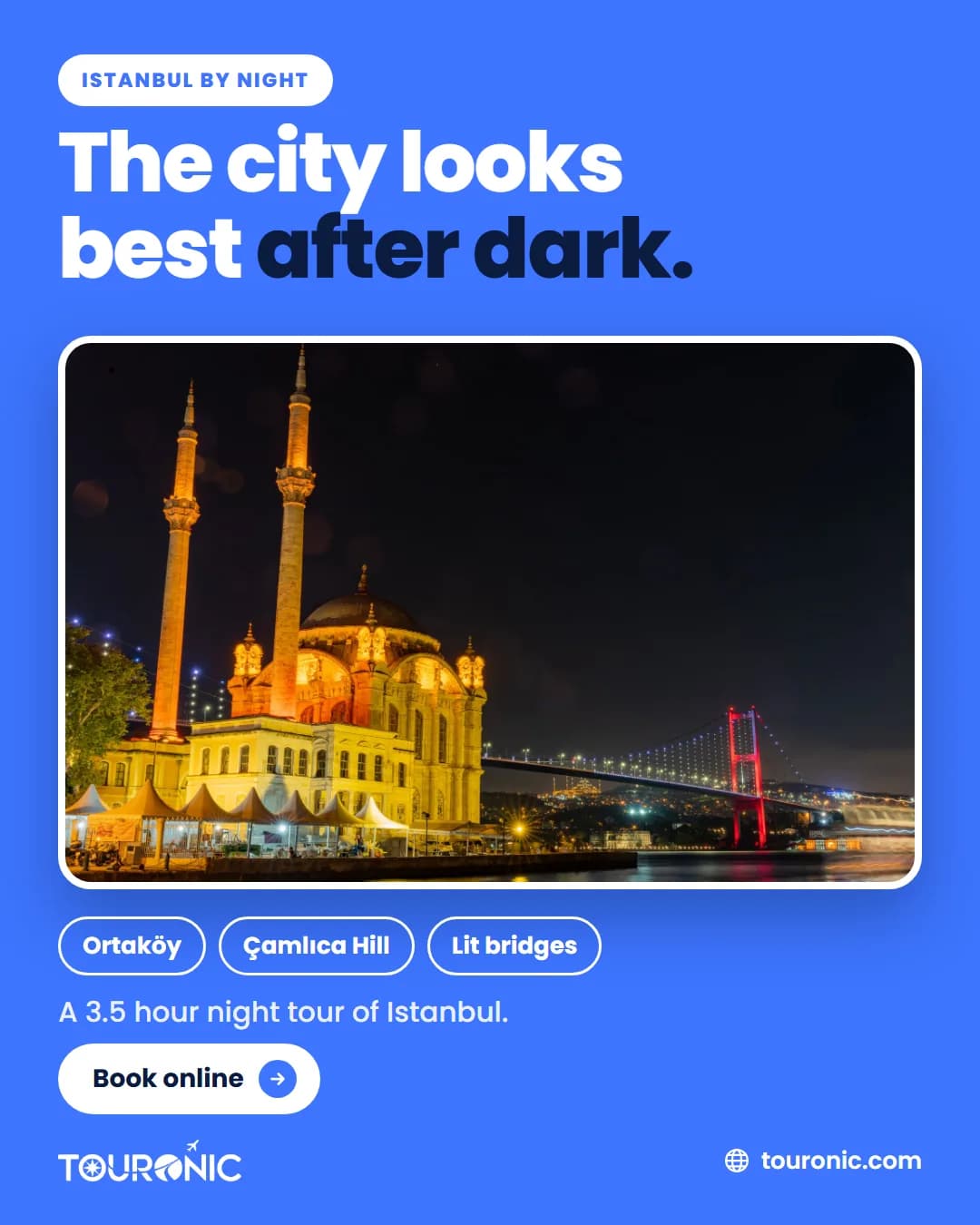 Touronic: Gecə İstanbulu