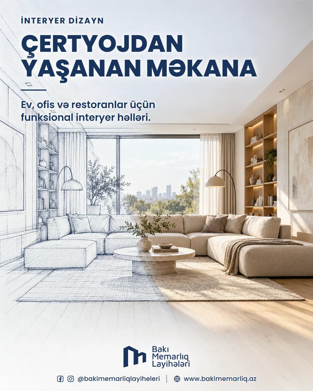 Bakı Memarlıq Layihələri: İnteryer dizayn