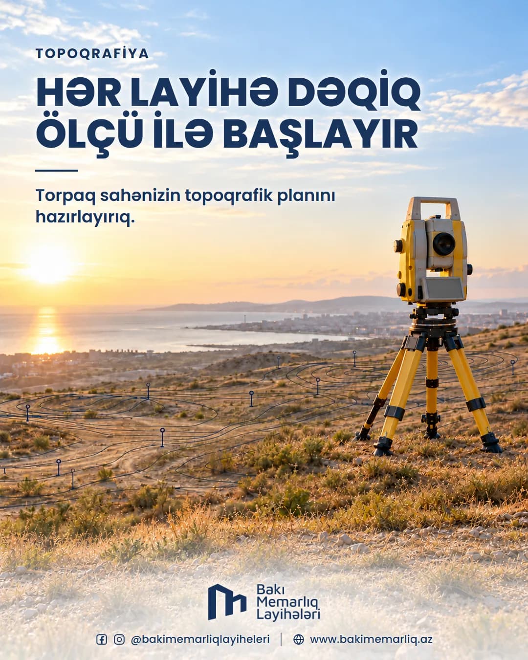 Bakı Memarlıq Layihələri: Topoqrafiya